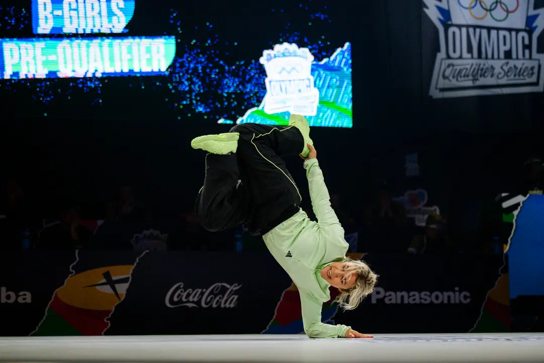 La portuguesa Vanessa Marina va a por todas en los Juegos Ol&iacute;mpicos de Par&iacute;s y quiere ganar una medalla en un deporte que se estrena en esta edici&oacute;n, el breaking, del que esta b-girl es la &uacute;nica representante de su pa&iacute;s que compite.EFE/ Redbull Content Pool/Little Shao/Haru Grafics SOLO USO EDITORIAL/SOLO DISPONIBLE PARA ILUSTRAR LA NOTICIA QUE ACOMPA&Ntilde;A (CR&Eacute;DITO OBLIGATORIO)