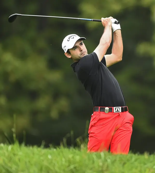 Fotograf&iacute;a de archivo del golfista paraguayo Fabrizio Zanotti. EFE/Larry W. Smith