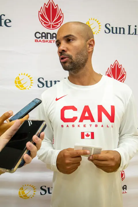 El espa&ntilde;ol Jordi Fern&aacute;ndez, seleccionador de baloncesto de Canad&aacute;, en una imagen de archivo. EFE/ Julio C&eacute;sar Rivas