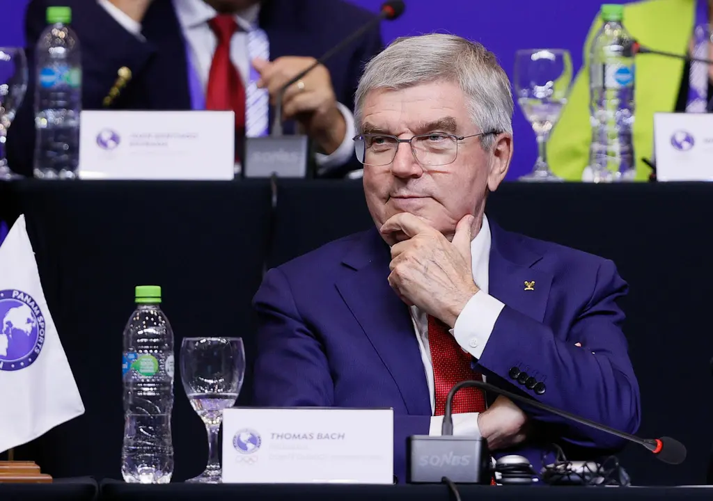 El presidente del Comit&eacute; Ol&iacute;mpico Internacional (COI), Thomas Bach, en una foto de archivo de Juan Pablo Pino. EFE