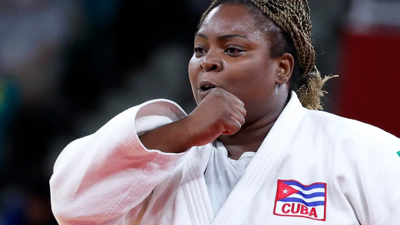 Fotograf&iacute;a de archivo de la judoca cubana Idalys Ortiz. EFE/EPA/RITCHIE B. TONGO