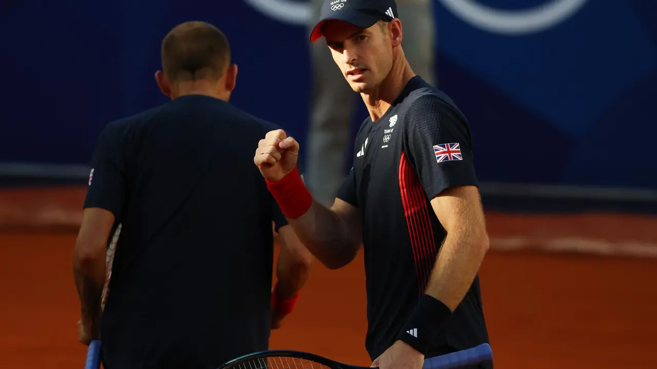 El brit&aacute;nico Andy Murray. EPA/DIVYAKANT SOLANKI