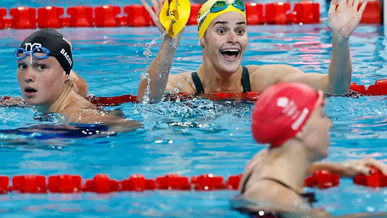 Kaylee McKeown. EFE/EPA/RITCHIE B. TONGO