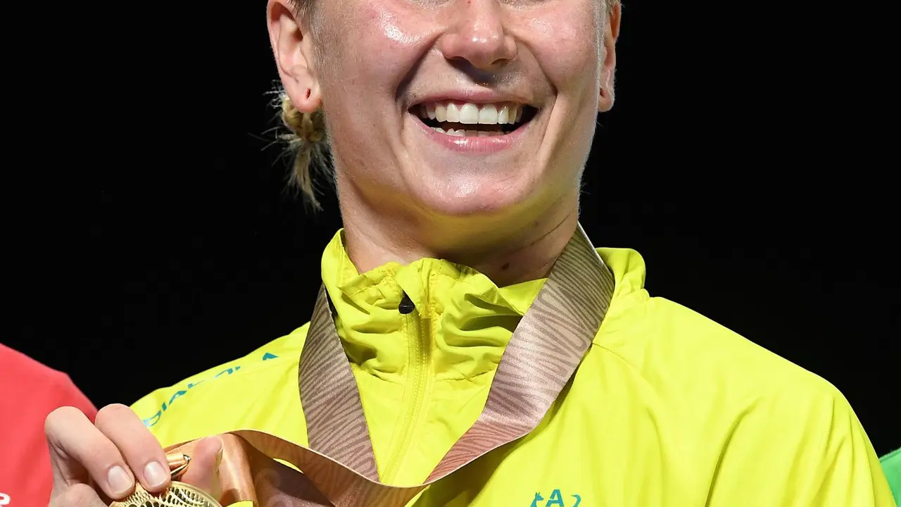 GOL. Gold Coast (Australia), 14/04/2018.- Imagen de archivo de la boxedora australiana Anja StridsmanEFE/EPA/DAVE HUNT AUSTRALIA AND NEW ZEALAND OUT[AUSTRALIA AND NEW ZEALAND OUT]