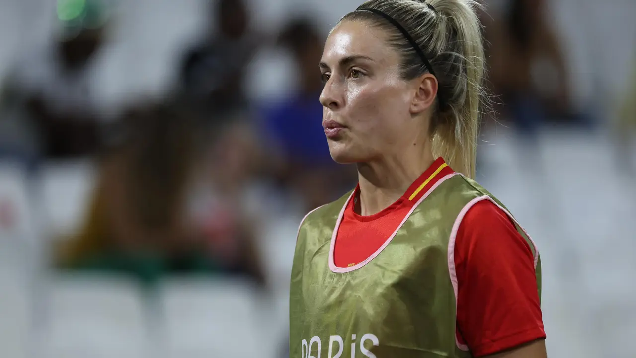 Alexia Putellas, que ser&aacute; titular en la selecci&oacute;n espa&ntilde;ola en el partido frente a Alemania, por el bronce del torneo ol&iacute;mpico femenino de f&uacute;tbol. EFE/ Kiko Huesca 